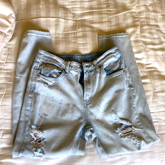 wild fable Denim - 🎉HP🎉 High rise distressed mom style Jean